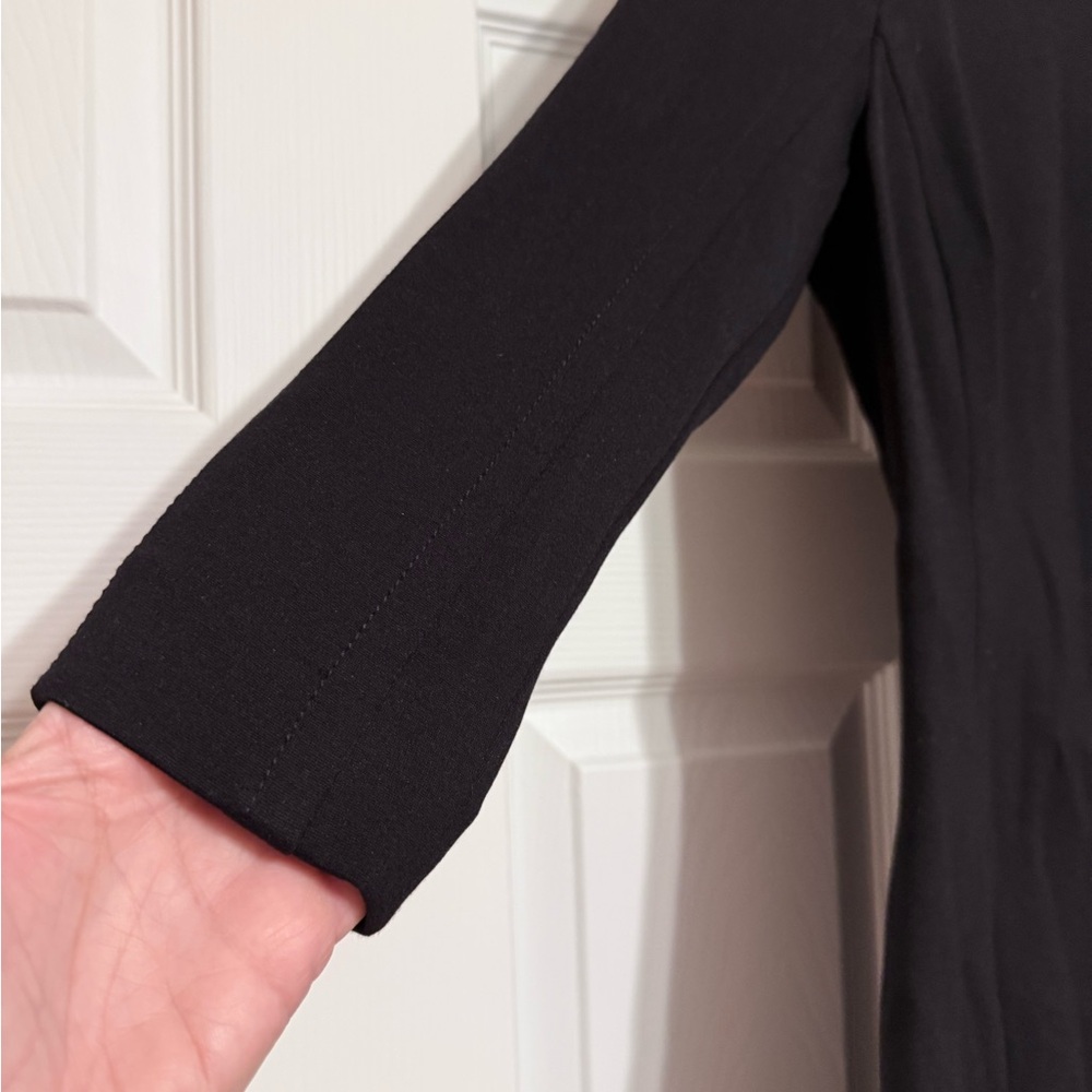 Brand New Talbots Black Ponte Sheath Dress - Size 4P - Picture 4 of 10